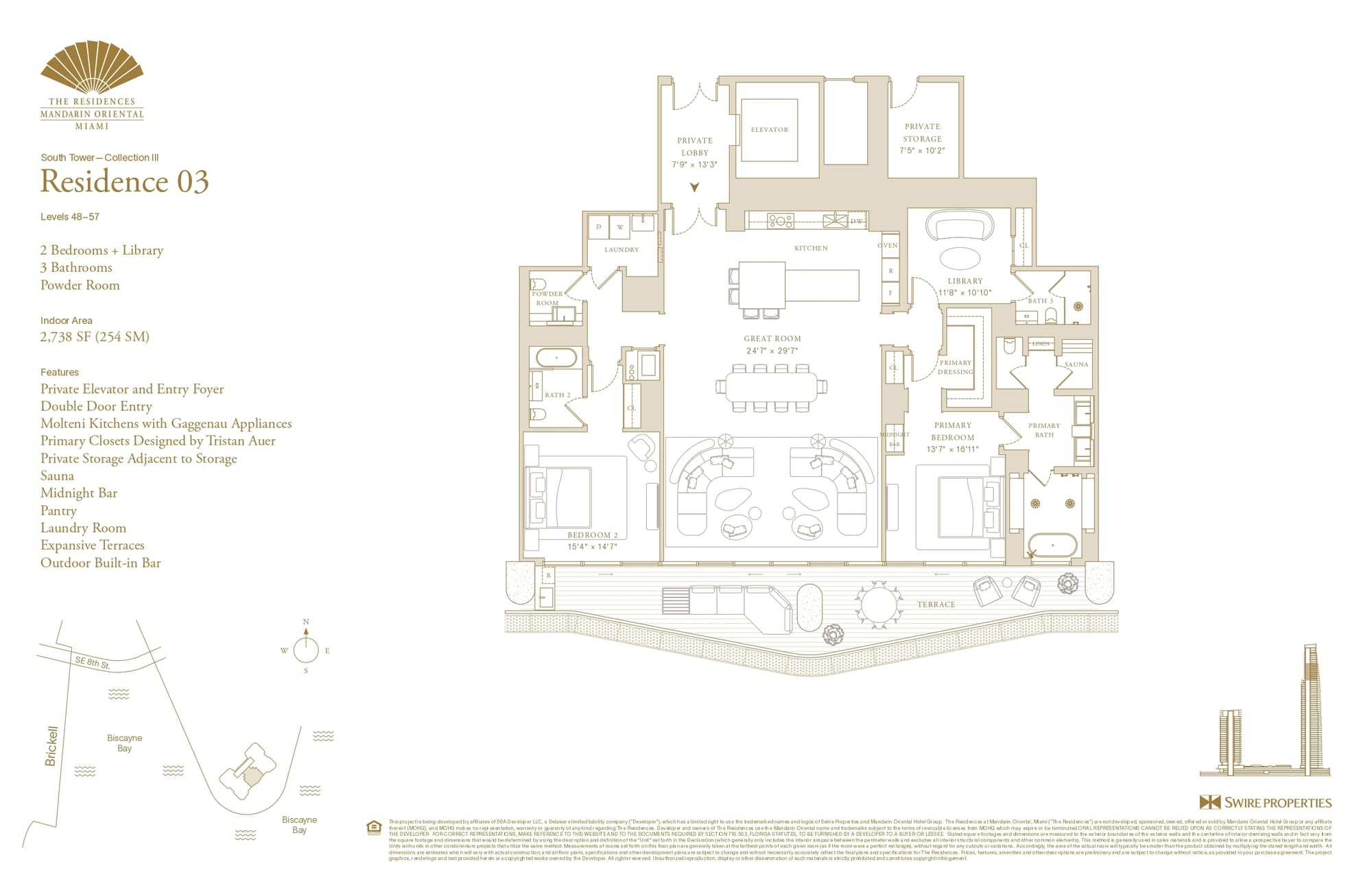 Residence 03 - Levels 48-57